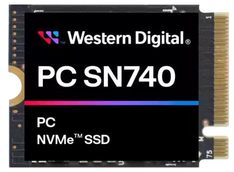 Western Digital PC SN740 NVMe™ SSD 256GB