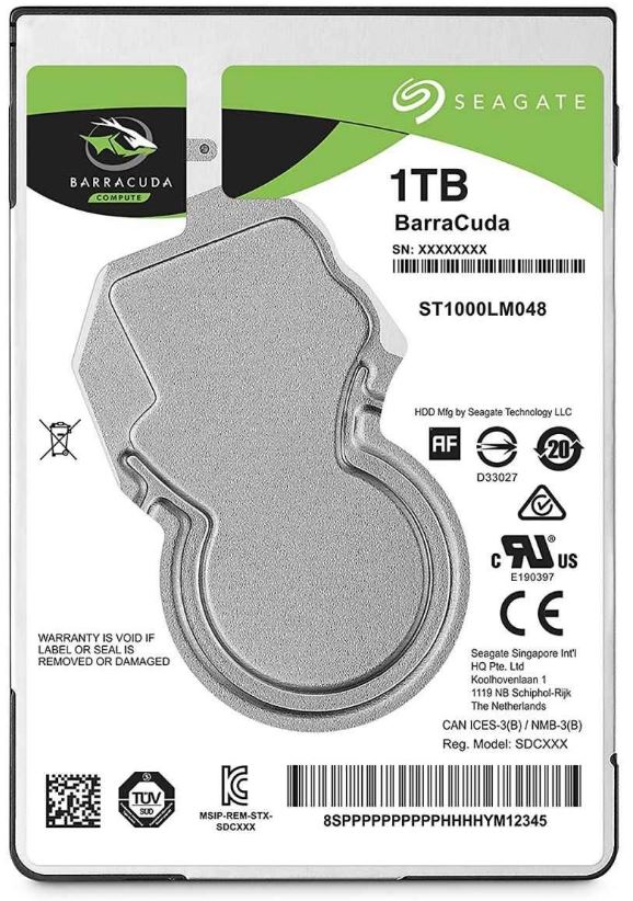 SEAGATE 1TB Internal Hard Drive