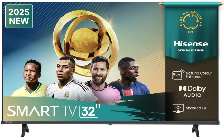 Hisense 32 Inch A4Q  Series HD Smart Wi-Fi TV