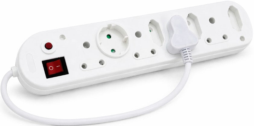 Electrosense 8 Way Multiplug 16A Power Strip