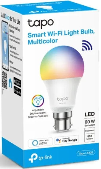 TP Link Tapo L530B Smart Wi-Fi Multicolour Light Bulb - image 2