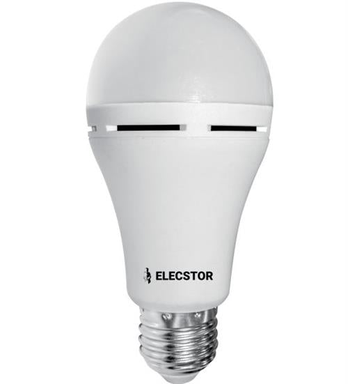 Elecstor E27 7Watt Emergency Rechargeable LED Bulb