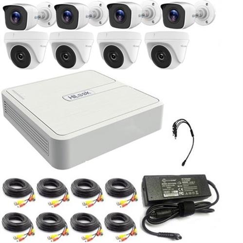 HILOOK KIT 8CH DVR +8X 2MP CAMERAS