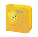 Tweety 40 CD Wallet Colour::YELLOW