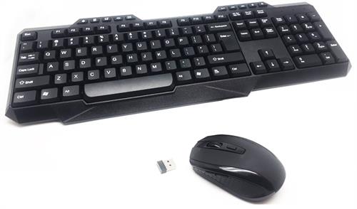 UniQue Wireless USB Multimedia Keyboard and Wireless 5