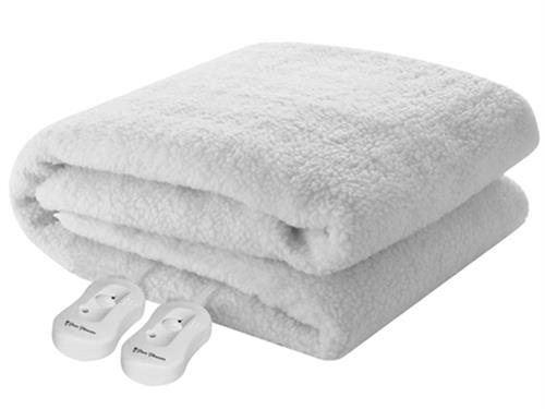 Pure Pleasure King Fullfit Sherpa Fleece Electric Blanket