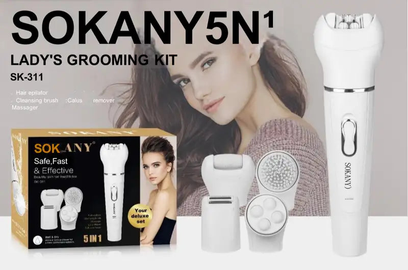 Sokany 5 In 1 Lady's Grooming Kit - image 2
