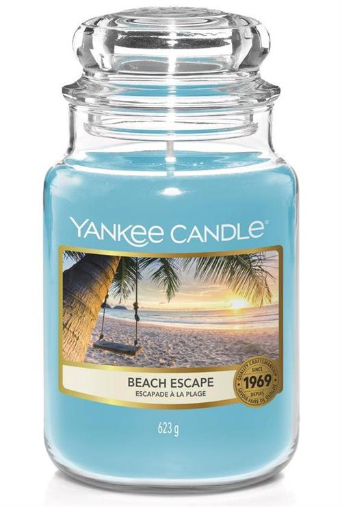 Yankee Candle Beach Escape Large Jar Retail Box No warranty