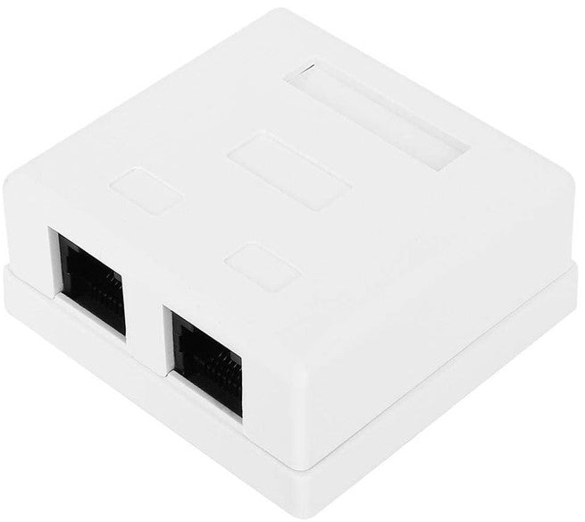 Netix CAT6 Shielded RJ45 FTP Dual Wall Box - image 2