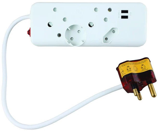 Ellies 4 Way Surge Multiplug Adaptor With USB Ports - image 6