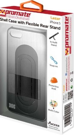 Promate Lazar iPhone 5 Compact Shell Case with In