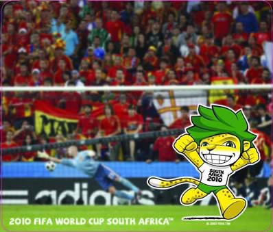 UniQue Zakumi Celebrate  Mouse Pad