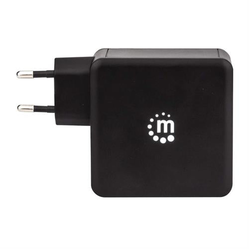 Manhattan Black Power Delivery Wall Charger