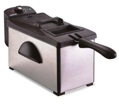 Salton 3L Stainless Steel Deep Fryer Retail Box 1 year