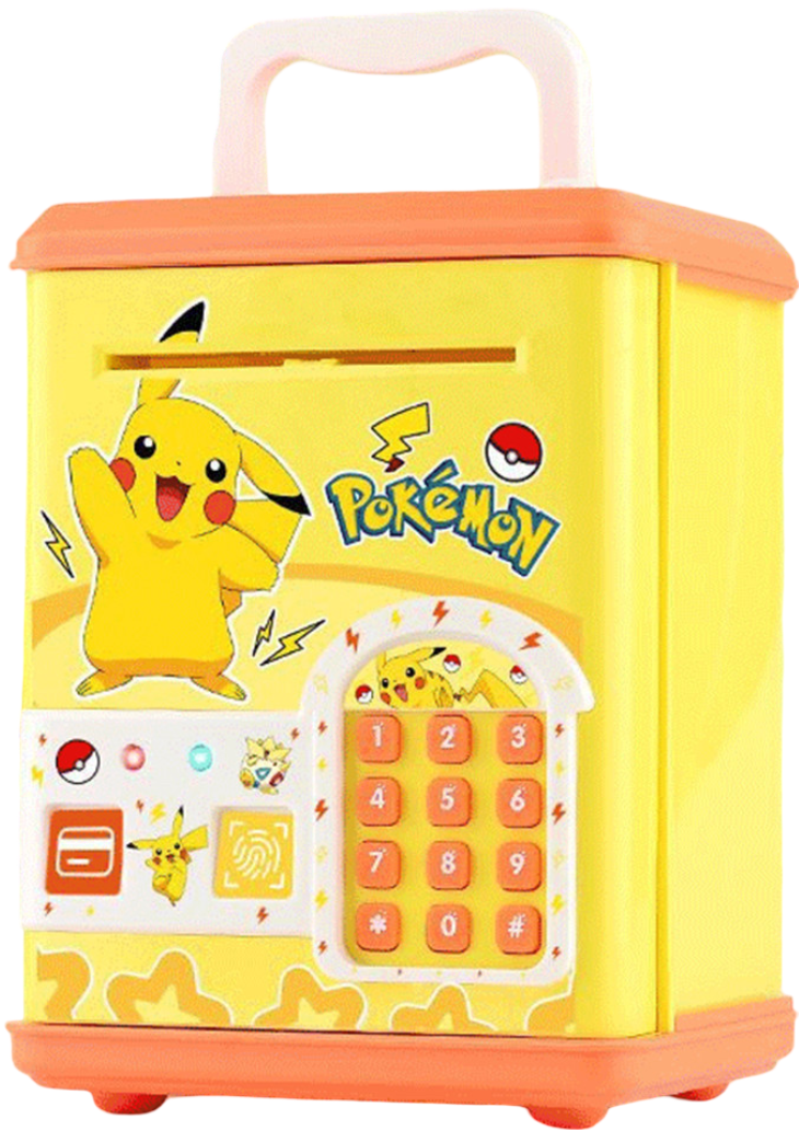 Casey PokÃ©mon Go Inspired Electronic ATM Money Safe Box