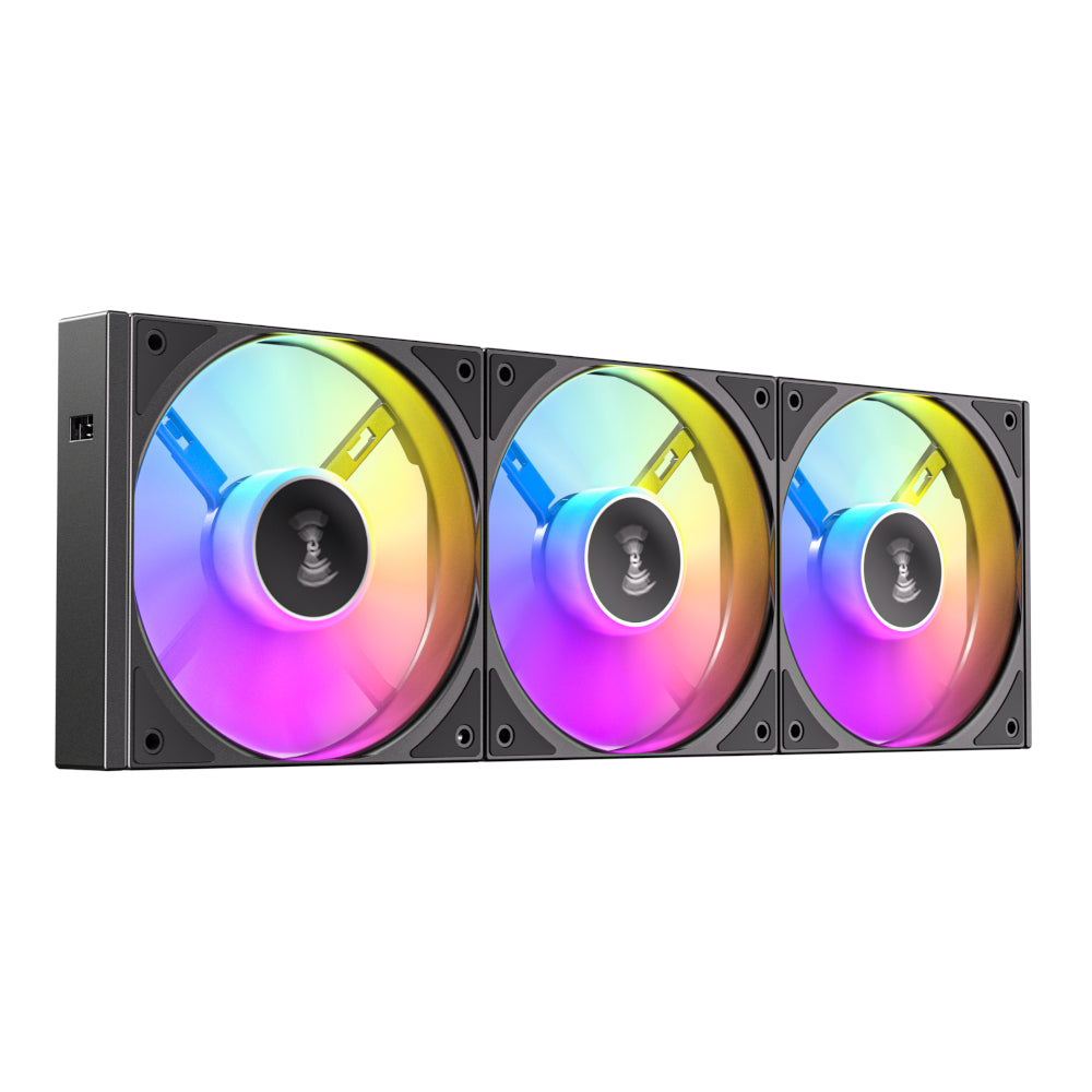 Antec Connect 120 Reverse ARGB PWM Fan 3 Pack - Black – image 2