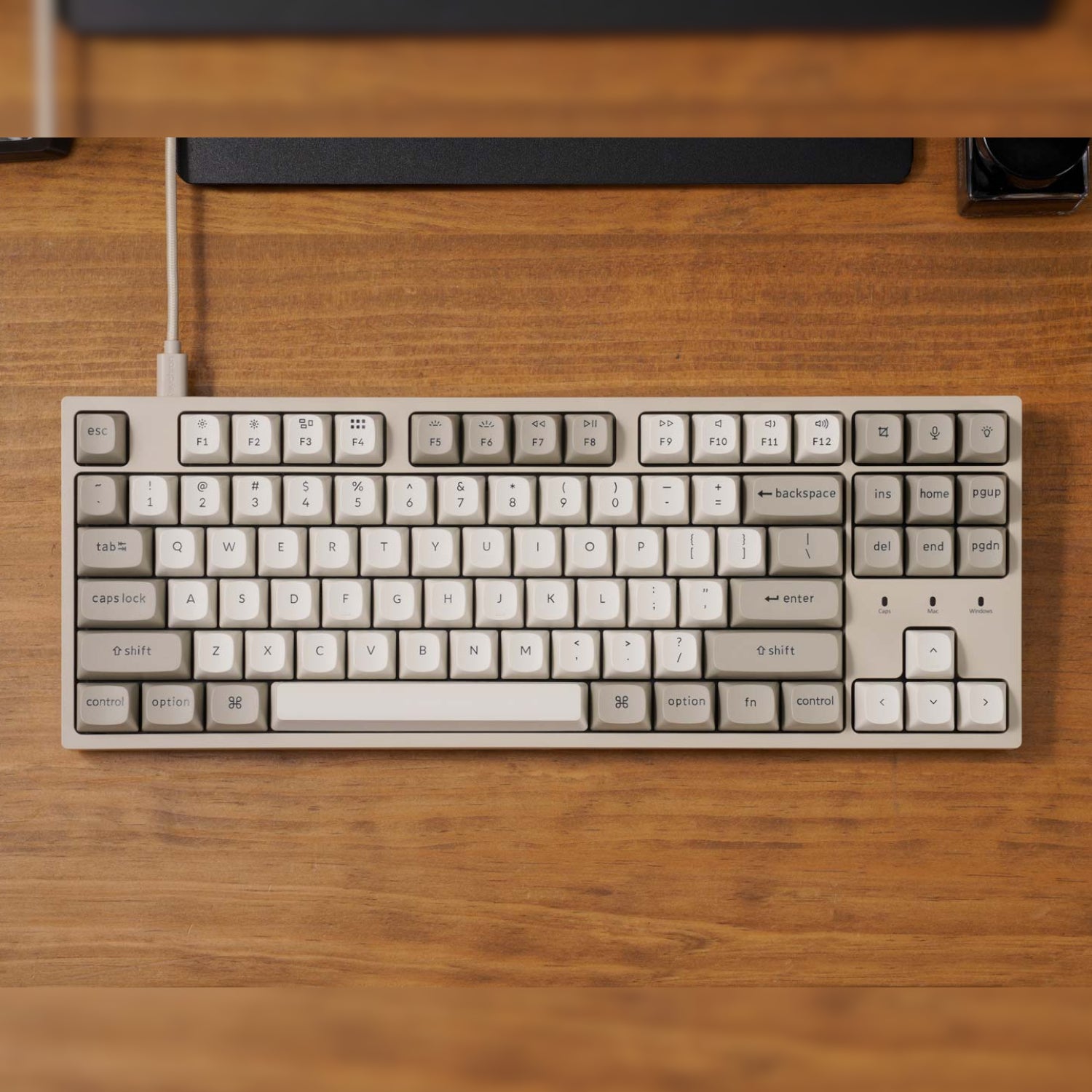 Keychron C1 Pro 8K 80% Super Red Hot-swappable RGB Wired Mechanical Keyboard – image 6