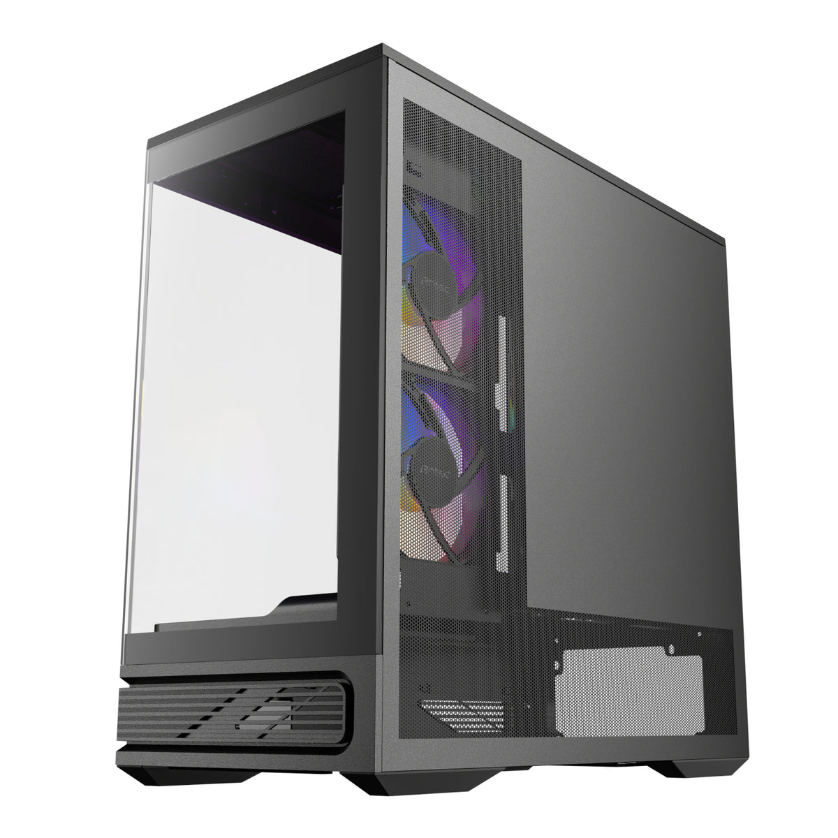 Antec C2M ARGB Compact Micro-ATX Gaming Chassis - Black – image 3