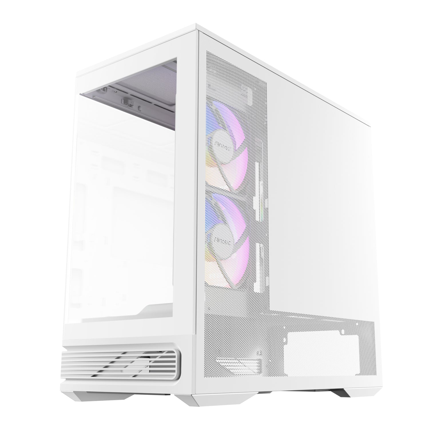 Antec C2M ARGB Compact Micro-ATX Gaming Chassis - White – image 3