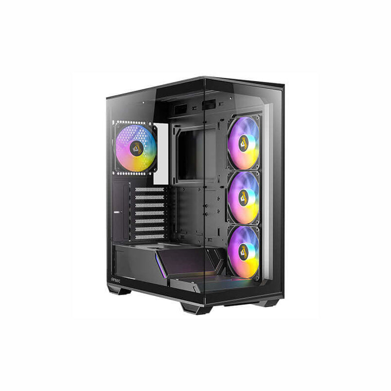 Antec C3 ARGB ATX | Micro-ATX | ITX ARGB Mid-Tower Gaming Chassis - Black – image 3