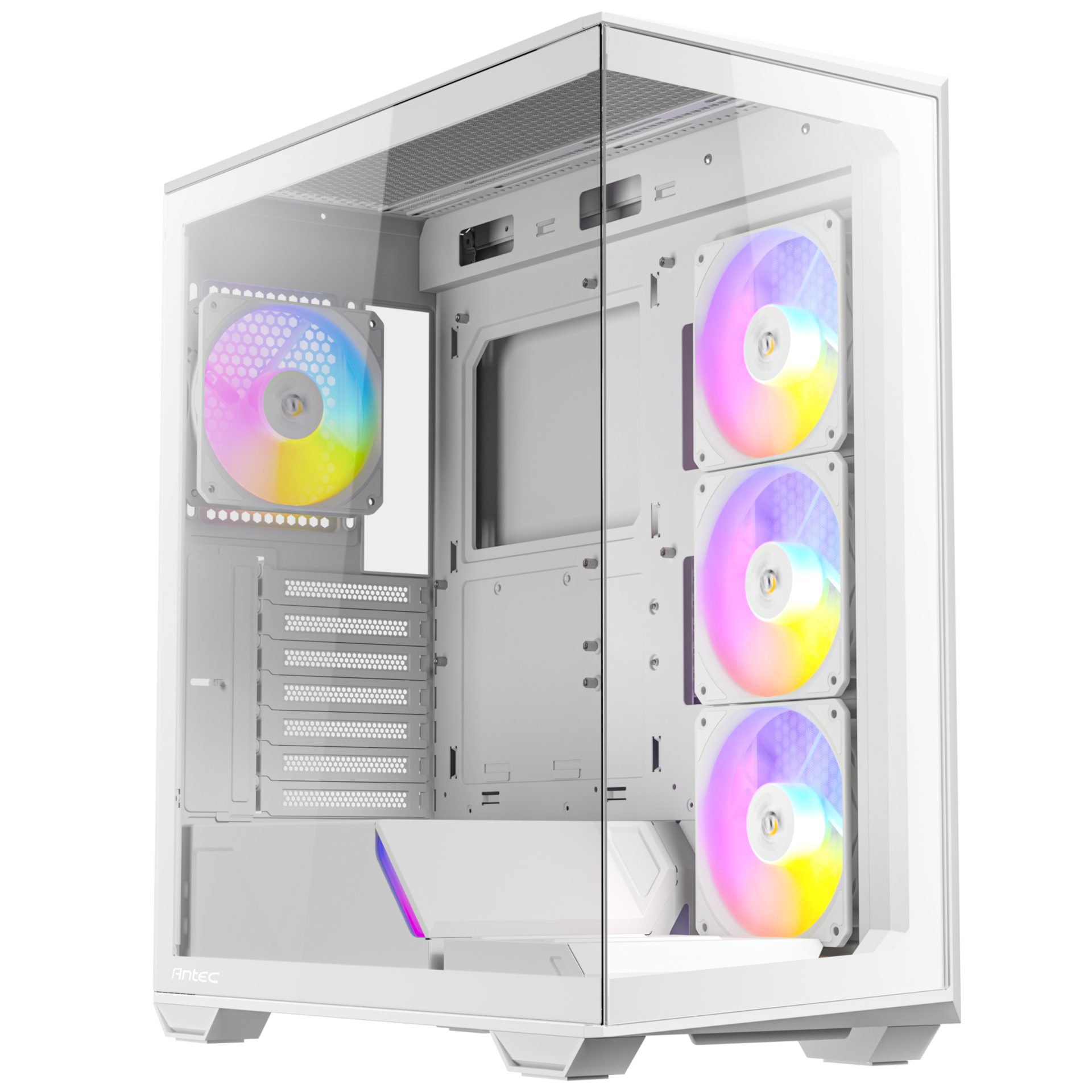 Antec C3 ARGB ATX | Micro-ATX | ITX ARGB Mid-Tower Gaming Chassis – White