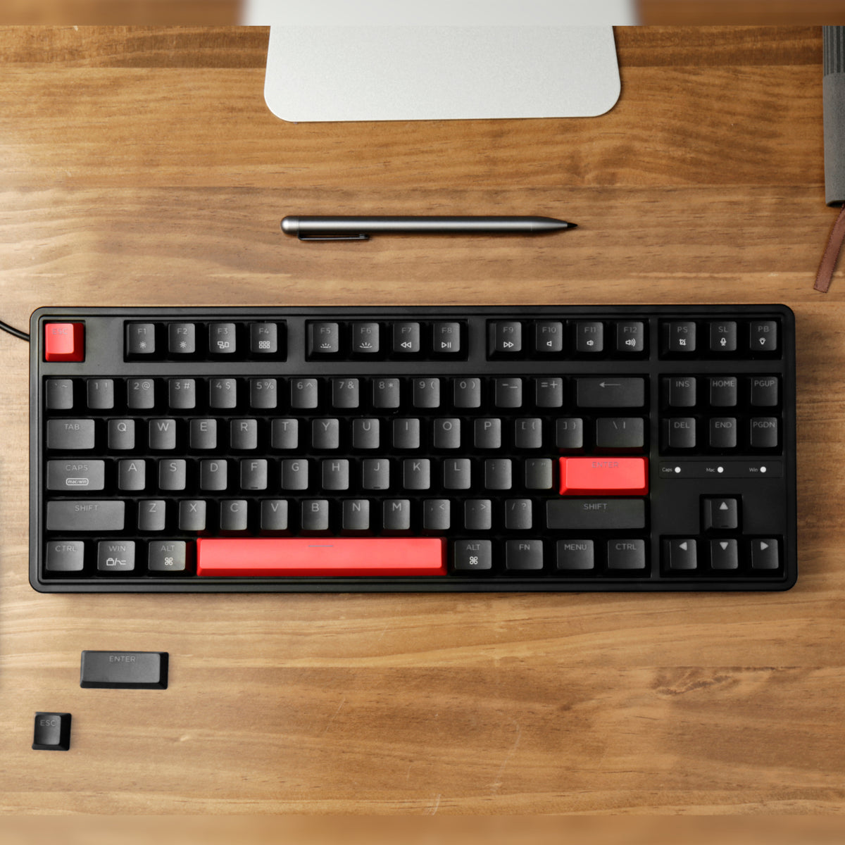 Keychron C3 Pro QMK/VIA Wired Mechanical Keyboard (80% Layout, Red Switches, ABS Keycaps) – image 5
