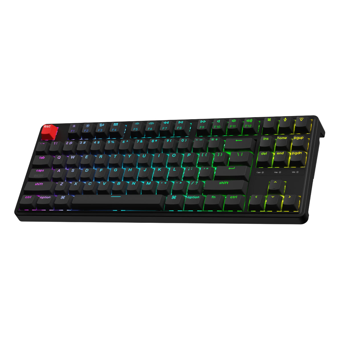 Keychron C3 Pro 8K QMK RGB Wired Mechanical Keyboard (80% Layout, Red Super Switch Hot-Swappable) – image 3