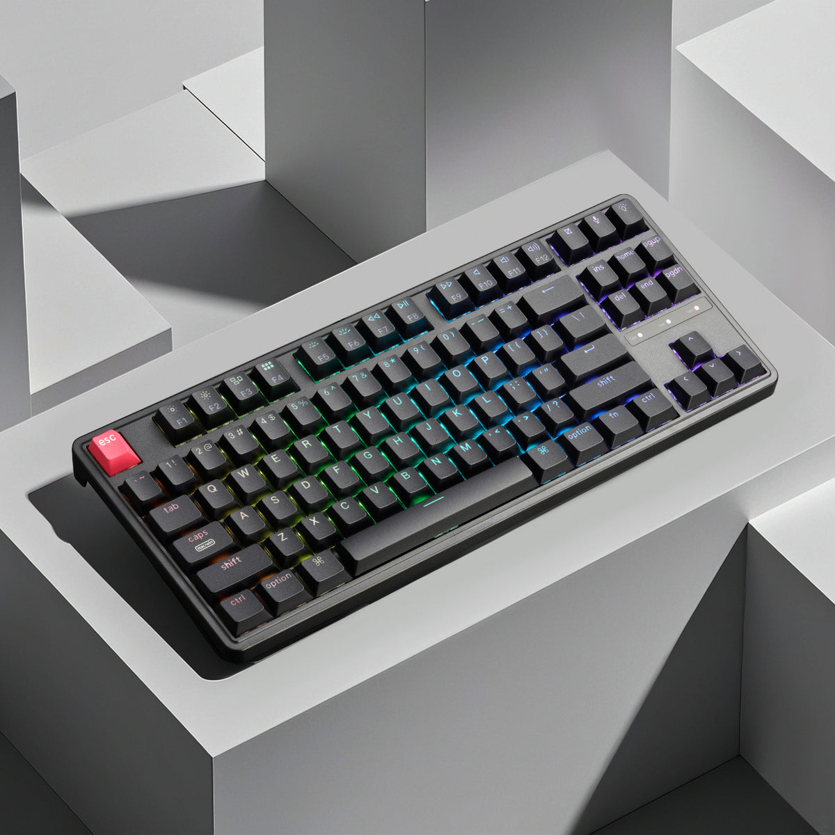 Keychron C3 Pro 8K QMK RGB Wired Mechanical Keyboard (80% Layout, Red Super Switch Hot-Swappable) – image 6
