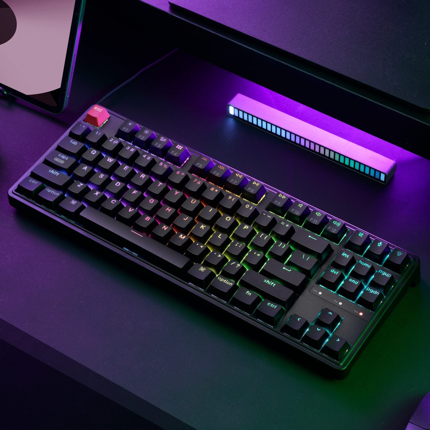Keychron C3 Pro 80% 8K Super Banana Switch Hot-swappable RGB Wired Custom Mechanical Keyboard – image 7