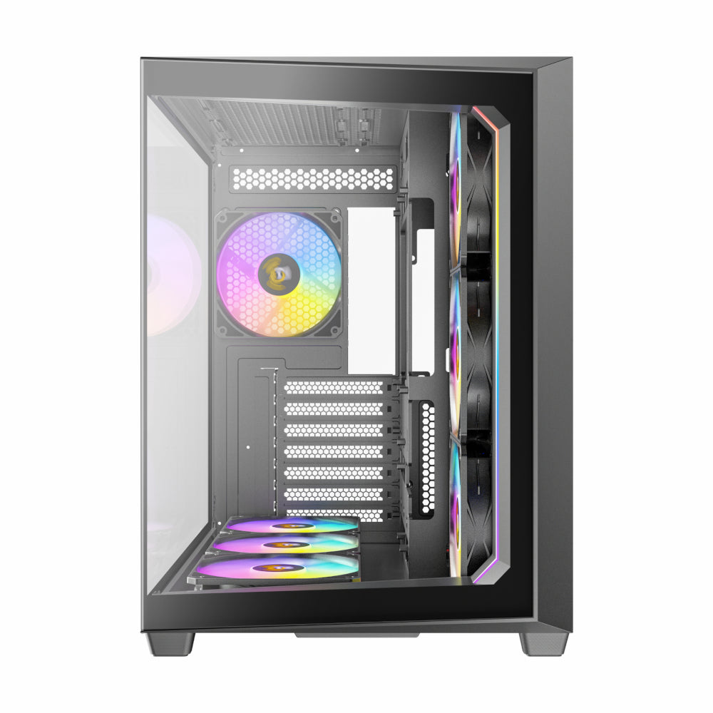 Antec C5 ARGB ATX DUAL Mid Tower Gaming Chassis – Black – image 3