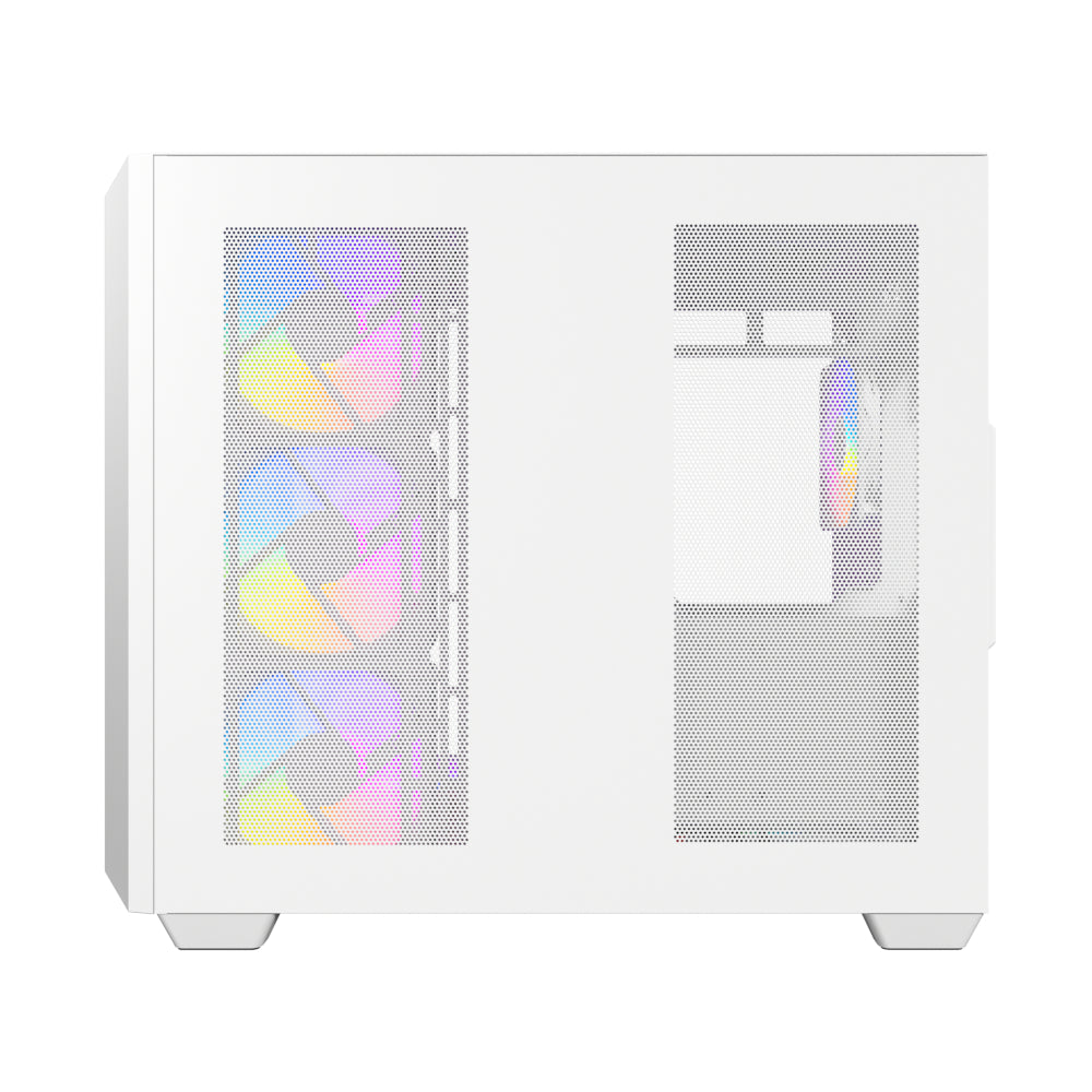 Antec C5 ARGB ATX DUAL Mid Tower Gaming Chassis – White – image 4