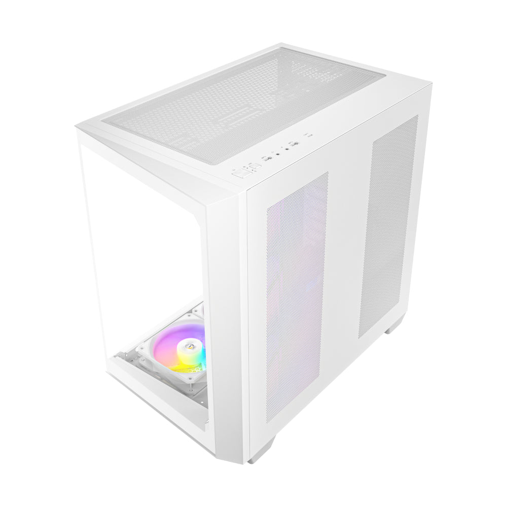 Antec C5 ARGB ATX DUAL Mid Tower Gaming Chassis – White – image 6