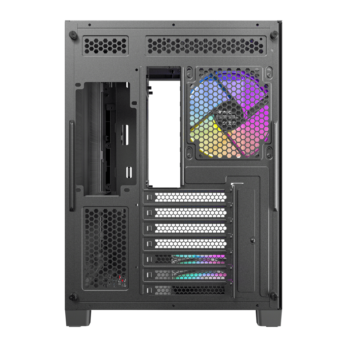 Antec C5 CURVED ARGB ATX | Micro-ATX | ITX ARGB Dual Chamber Mid-Tower Gaming Chassis - Black – image 5