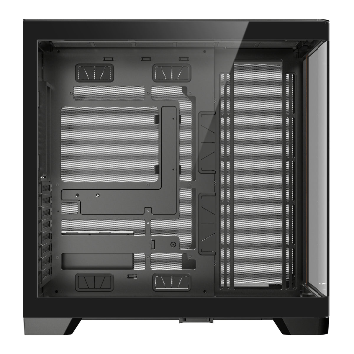 Antec C8 Curved Wood E-ATX | ATX | Micro-ATX | ITX Dual Chamber Gaming Chassis - Black – image 4