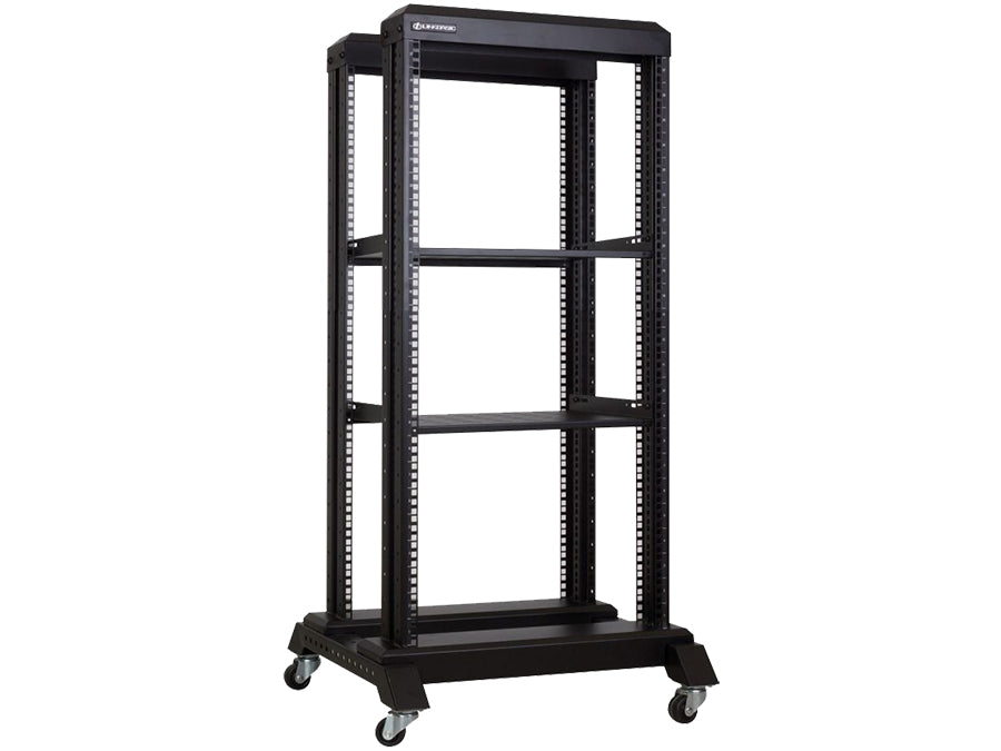 Linkbasic 22U 600 Deep Open Rack & 2 Shelves
