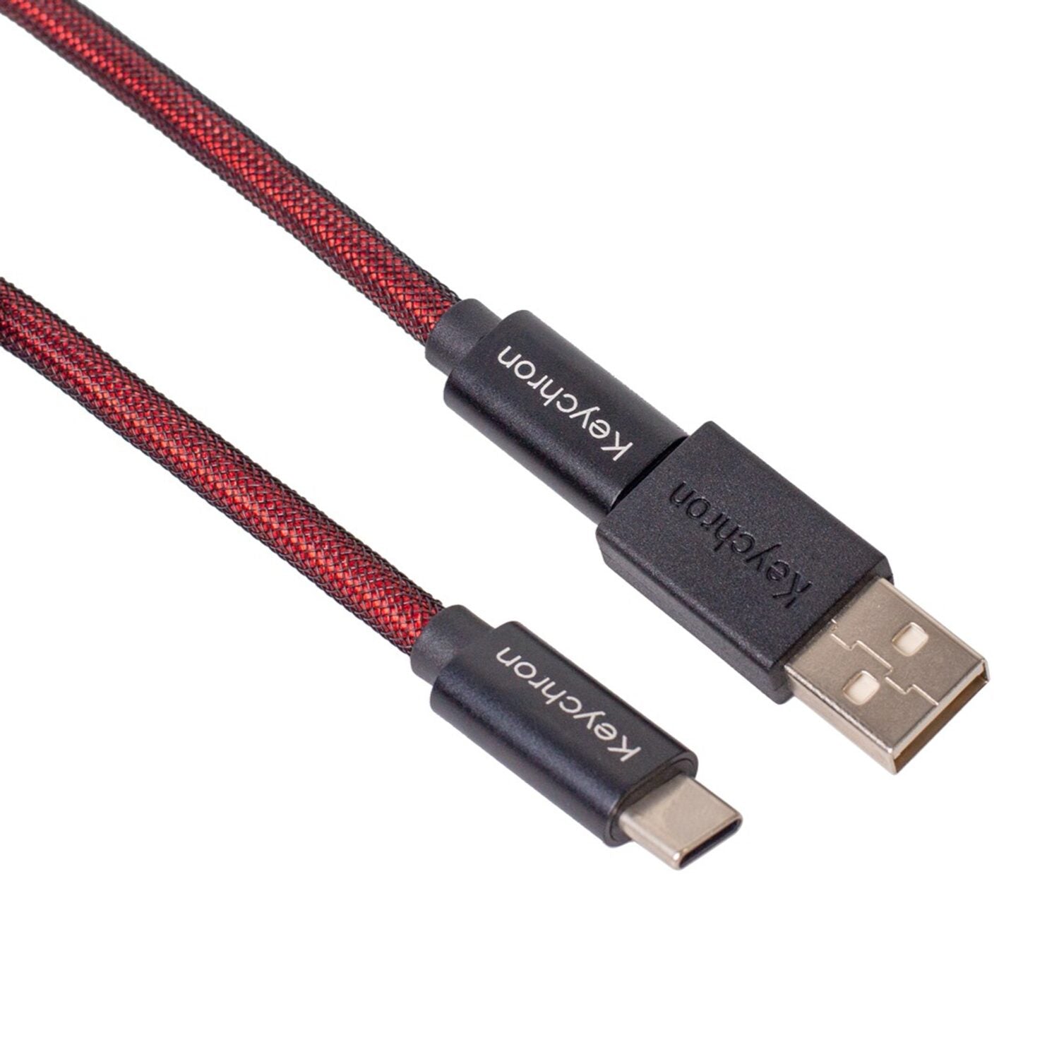Keychron Coiled Aviator Cable - Red – image 2