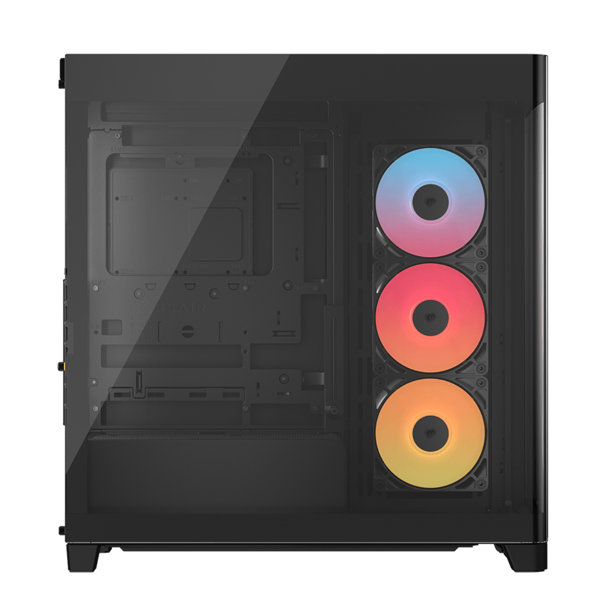 Corsair FRAME 4500X RS-R ARGB Panoramic Glass Mid-Tower PC Case - Black – image 3