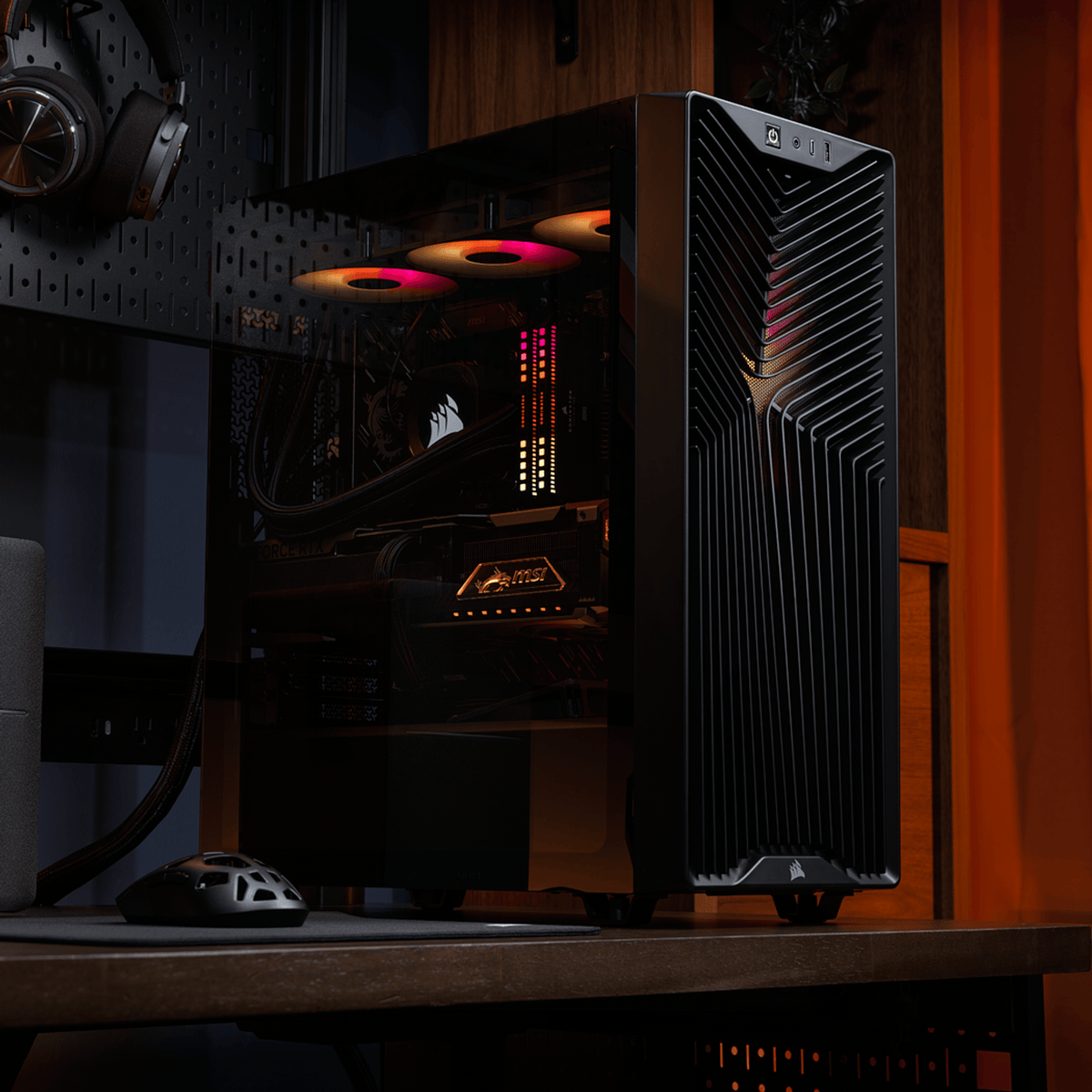 Corsair 3200D RS ARGB Mid-Tower PC Case - Black – image 5