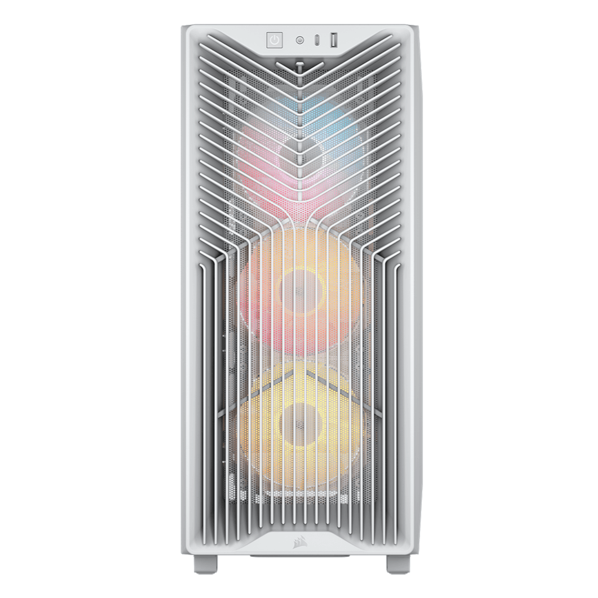 Corsair 3200D RS ARGB Mid-Tower PC Case – White – image 2