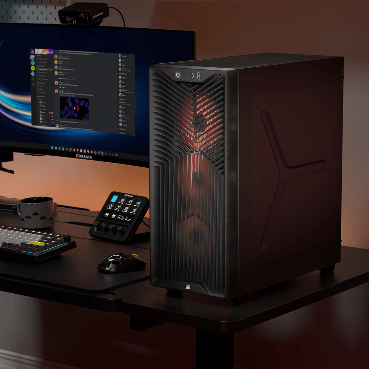 Corsair 3200D RS ARGB Mid-Tower PC Case - Smoke – image 5