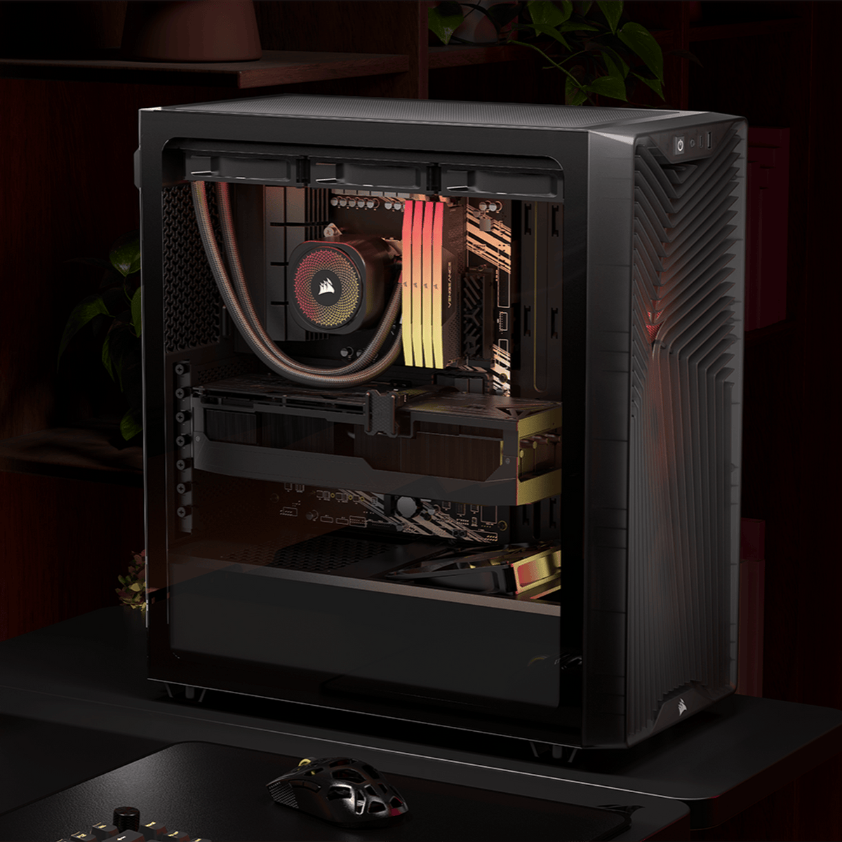 Corsair 3200D RS ARGB Mid-Tower PC Case - Smoke – image 6
