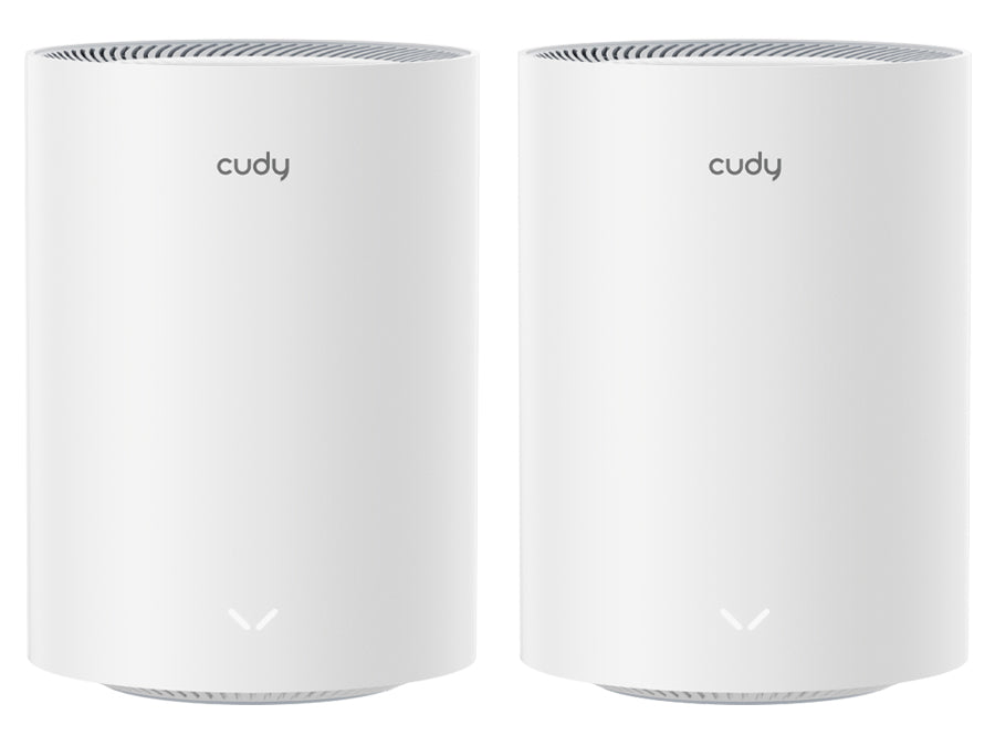 Cudy Dual Band WiFi 6 1800Mbps Gigabit Mesh 2 Pack | M1800 (2-Pack)