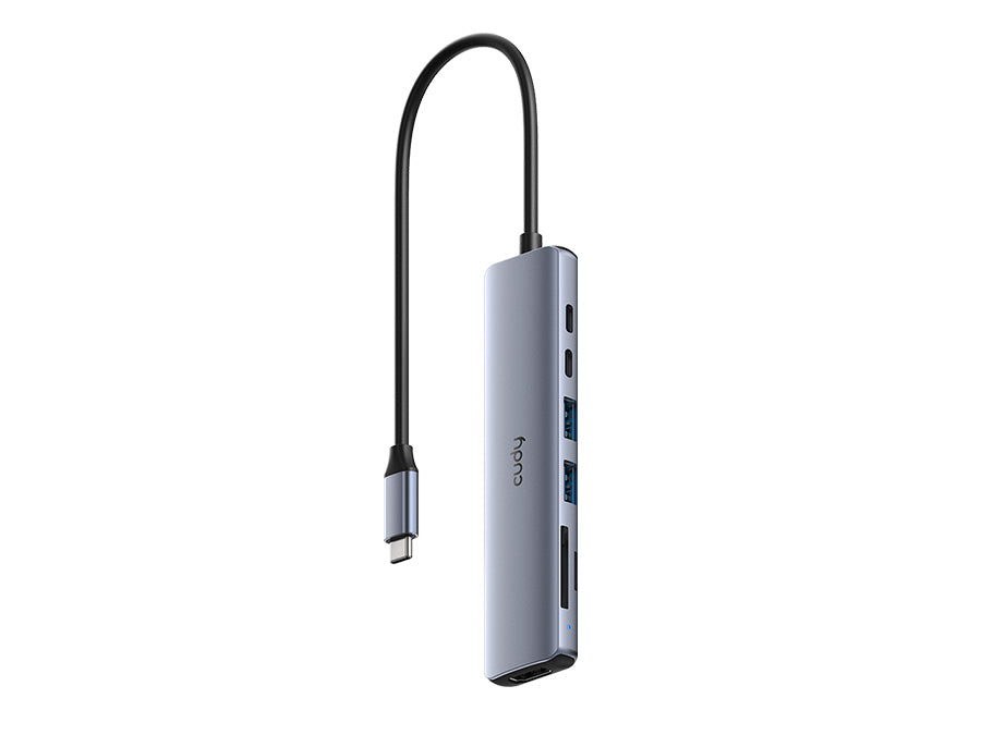 Cudy 7-in-1 4K 60Hz HDMI USB-A and USB-C Hub | UH407