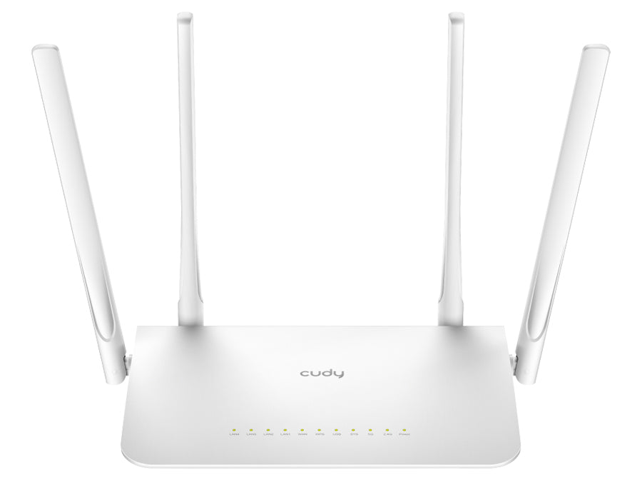 Cudy Dual Band WiFi 5 1200Mbps 5dBi Gigabit Mesh Router | WR1300