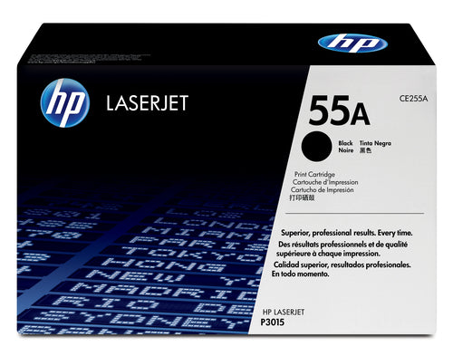 HP 55A BLACK TONER CARTRIDGE - CE255A