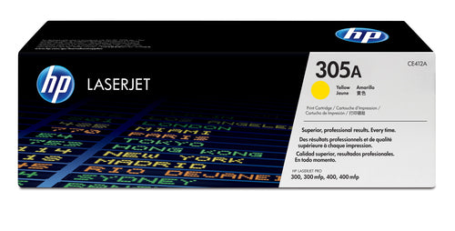 HP 305A YELLOW LASERJET TONER CARTRIDGE