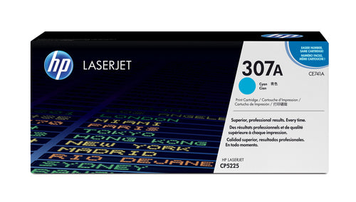 HP 307A COLOR LASERJET CP5225 CYAN PRINT CARTRIDGE