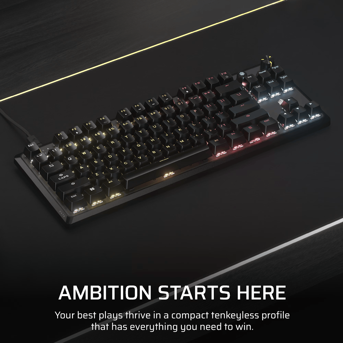 Corsair K70 CORE TKL RGB Mechanical Gaming Keyboard – image 2