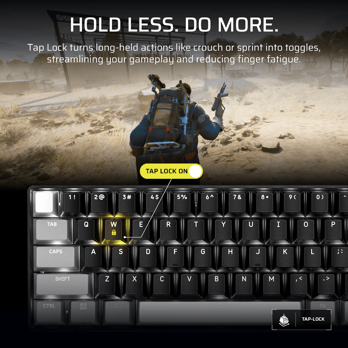 Corsair CLIPPER PRO MINI 60 Hall Effect Gaming Keyboard - Black – image 5