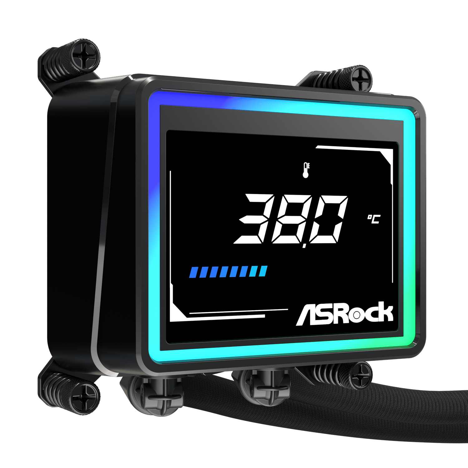 ASRock Challenger 360 Digital AIO Liquid Cooler - Black – image 3